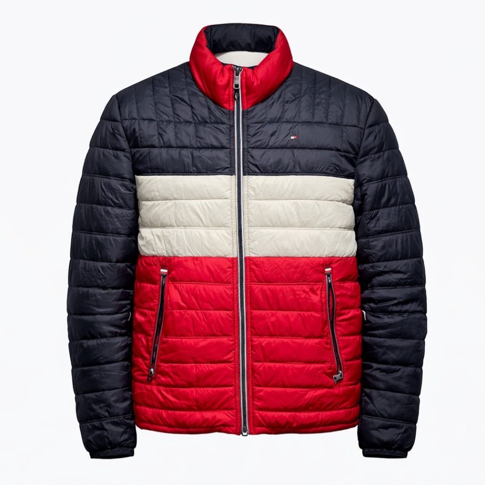 Tommy Hilfiger Tricolor Packable Puffer Jacket